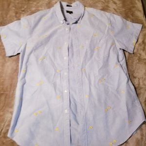 J.Crew Men's Short Sleeve Button Down SLIM FIT